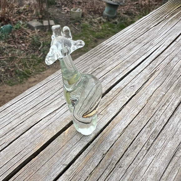 Kingdom of Swaziland Handmade NGWENYA Glass Giraffe 3” Height - Picture 4 of 11